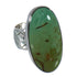 Turquoise Sterling Silver Southwestern Ring Size 6-1/4 AX92613