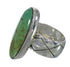 Turquoise Sterling Silver Southwestern Ring Size 6-1/4 AX92613