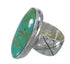 Turquoise Sterling Silver Southwest Ring Size 5-3/4 AX92615