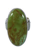 Turquoise Sterling SilverJewelry Southwest Ring Size 6-1/2 AX92629