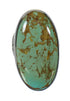 Authentic Sterling Silver Turquoise Jewelry Ring Size 4-1/4 AX92658