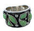 Southwest Silver Turquoise Ring Size 5-1/2 YX90738