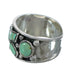 Southwest Genuine Sterling Silver Turquoise Ring Size 7 YX90742