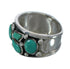 Southwestern Silver And Turquoise Ring Size 6-3/4 YX90747