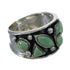 Southwestern Turquoise Silver Ring Size 6 YX90755