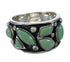 Southwestern Turquoise Silver Ring Size 6 YX90755