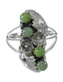 Genuine Sterling Silver Turquoise Jewelry Ring Size 6-1/2 FX91901