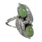 Southwest Sterling Silver Turquoise Ring Size 8-1/2 FX91484