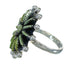 Sterling Silver Turquoise Needlepoint Jewelry Ring Size 6-1/2 FX90723