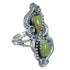 Genuine Sterling Silver Turquoise Jewelry Ring Size 6-1/4 FX90696