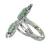 Sterling Silver Turquoise Southwest Ring Size 5-1/2 FX90707