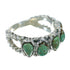 Authentic Sterling Silver Turquoise Ring Size 5-3/4 FX90585