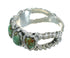 Authentic Sterling Silver Turquoise Ring Size 5-3/4 FX90585