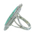 Turquoise Genuine Sterling Silver Jewelry Ring
