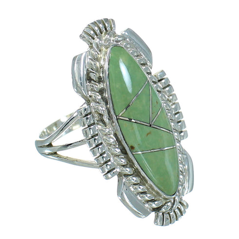 Turquoise Genuine Sterling Silver Jewelry Ring