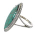 Turquoise Sterling Silver Ring Size 7-3/4 AX88604