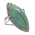 Turquoise Inlay Sterling Silver Southwest Ring Size 4-3/4 AX88615