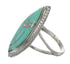 Genuine Sterling Silver Opal And Turquoise Southwest Ring Size 5 YX88823