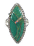 Genuine Sterling Silver Opal And Turquoise Southwestern Ring Size 4-3/4 YX88824