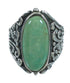 Genuine Sterling Silver Turquoise Flower Jewelry Ring Size 7-1/4 RX87281