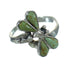 Turquoise Inlay Authentic Sterling Silver Dragonfly Ring Size 5-3/4 RX88138