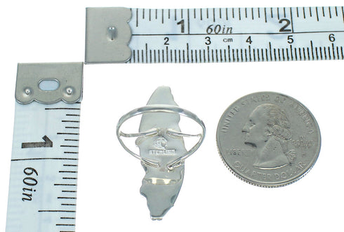 Turquoise Authentic Sterling Silver Southwestern Ring Size 5-3/4 AX90451