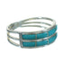 Authentic Sterling Silver Turquoise Inlay Ring