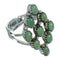 Turquoise And Genuine Sterling Silver Southwest Ring Size 5-1/4 YX86835