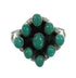 Silver Southwest Turquoise Ring Size 5-1/4 YX86995