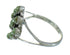 Authentic Sterling Silver And Turquoise Jewelry Ring Size 5-1/4 YX87192