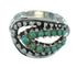 Sterling Silver Jewelry Turquoise Ring Size 4-3/4 YX87204