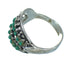 Southwest Turquoise And Silver Jewelry Ring Size 6-3/4 YX87222