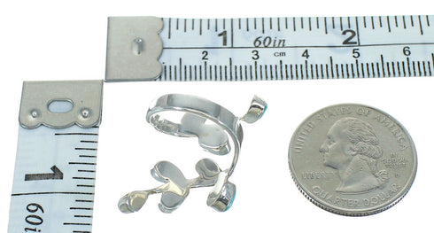 Silver Turquoise Southwest Ring Size 5-1/2 AX89231