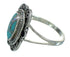 Authentic Sterling Silver Turquoise Opal Jewelry Ring Size 6-1/2 RX88467