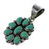 Turquoise Authentic Sterling Silver Southwest Pendant AX91059