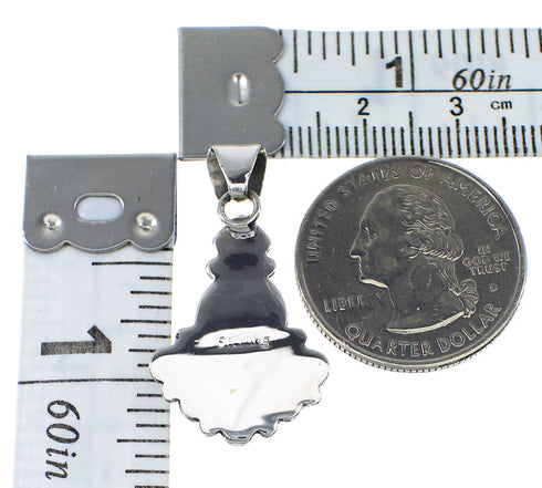 Multicolor Sterling Silver Southwest Pendant AX91064