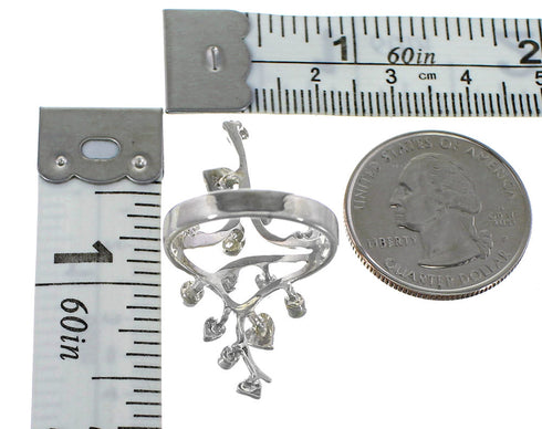 Genuine Sterling Silver Turquoise Southwest Ring Size 4-3/4 YX94089