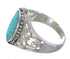 Turquoise Sterling Silver Jewelry Ring Size 4-3/4 RX94053