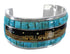 Native American Village Design Multicolor Cuff Bracelet MX27614