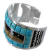 Native American Village Design Multicolor Cuff Bracelet MX27614