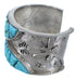 Turquoise Inlay Dragonfly Jewelry Silver Cuff Bracelet MX27123