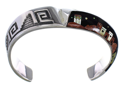 Multicolor Jewelry Native American Design Cuff Bracelet YS66941