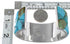 Sterling Silver Southwest Turquoise Cuff Bracelet FX27284