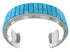 Silver Southwest Turquoise Cuff Bracelet GS76381