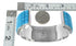 Silver Southwest Turquoise Cuff Bracelet GS76381