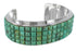Turquoise Sterling Silver Jewelry Cuff Bracelet GS76372