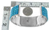 Sterling Silver Turquoise Southwestern Cuff Bracelet Jewelry GS76386