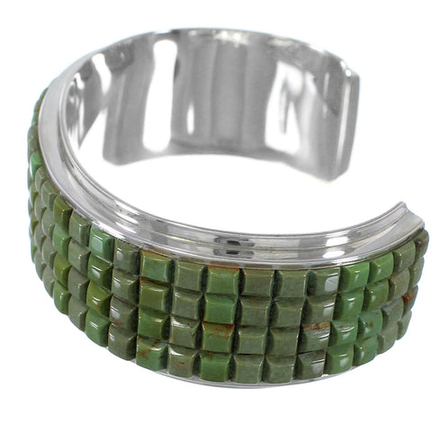 Southwest Turquoise Silver Jewelry Cuff Bracelet GS76376