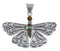 Southwestern Multicolor Silver Butterfly Pendant Jewelry DW72894