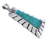 Silver And Turquoise Inlay Pendant Southwest Jewelry BW71030